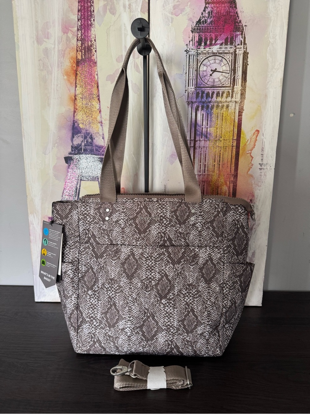 Baggallini Carryall Daily Tote NWT